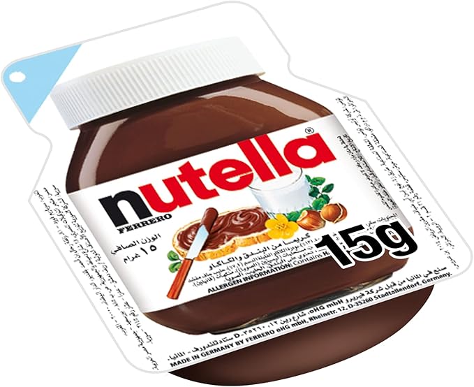 Nutella Hazelnut Spread – 15g Portions (120 Pack)