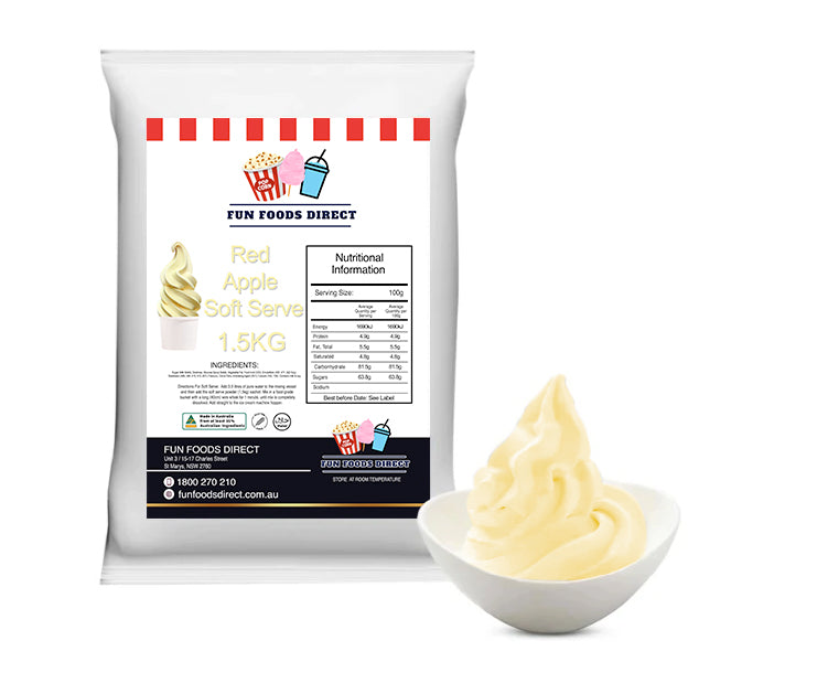 Red Apple Soft Serve Mix