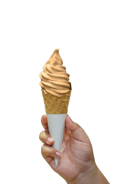 Salted Caramel Soft Serve