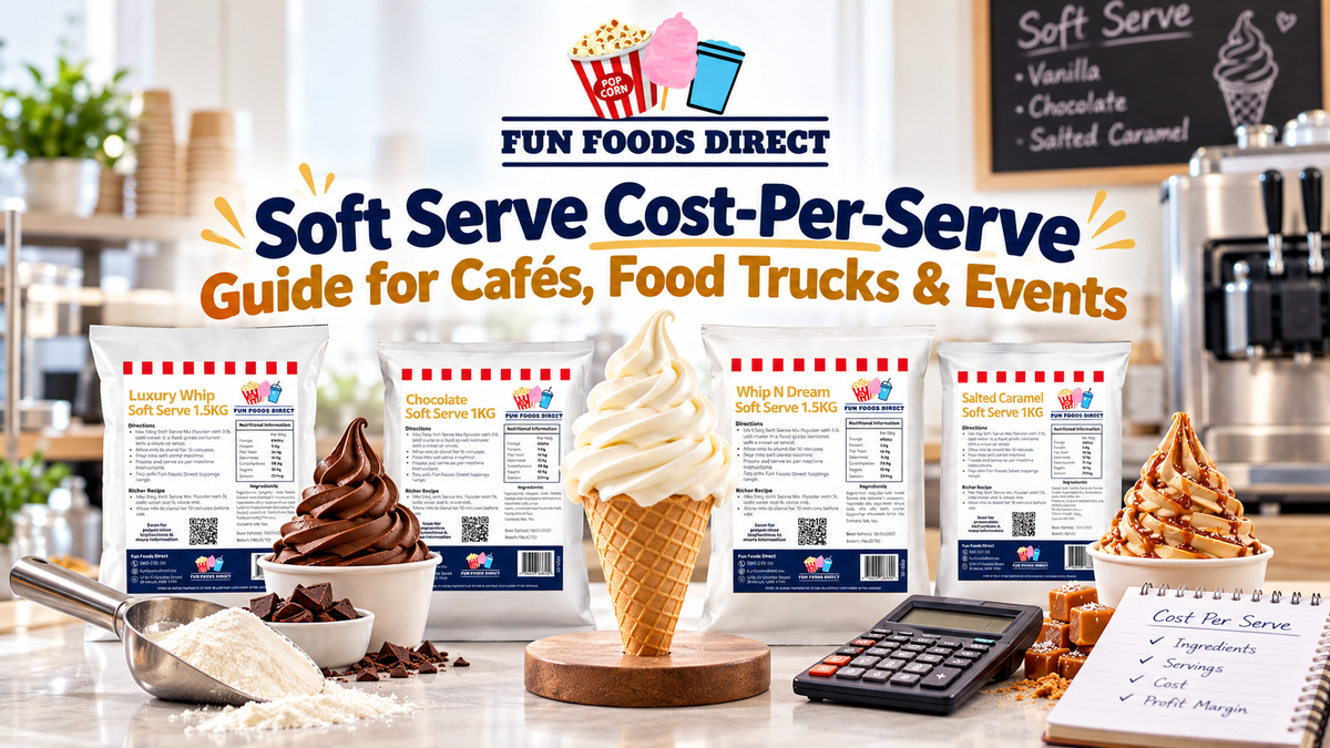 Soft Serve Cost-Per-Serve Guide for Cafés, Food Trucks & Events