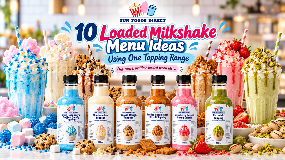 10 Loaded Milkshake Menu Ideas Using One Topping Range