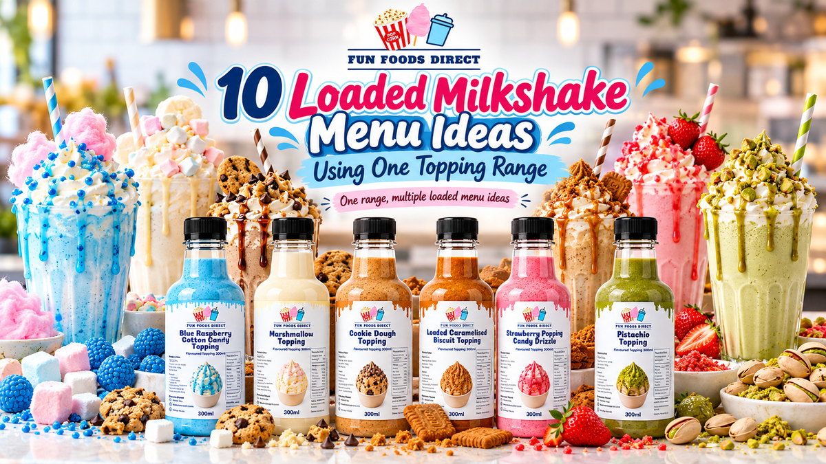 10 Loaded Milkshake Menu Ideas Using One Topping Range
