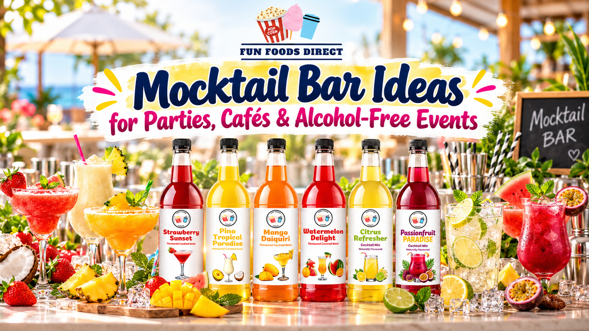 Mocktail Bar Ideas for Parties, Cafés & Alcohol-Free Events