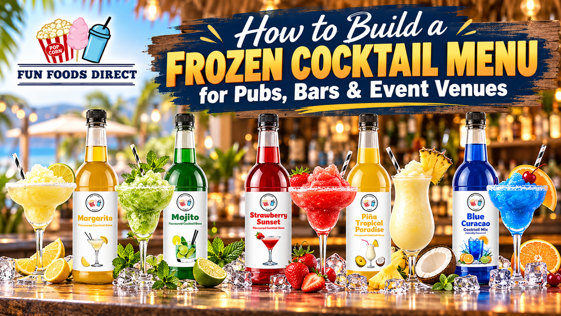 How to Build a Frozen Cocktail Menu for Pubs, Bars & Event Venues