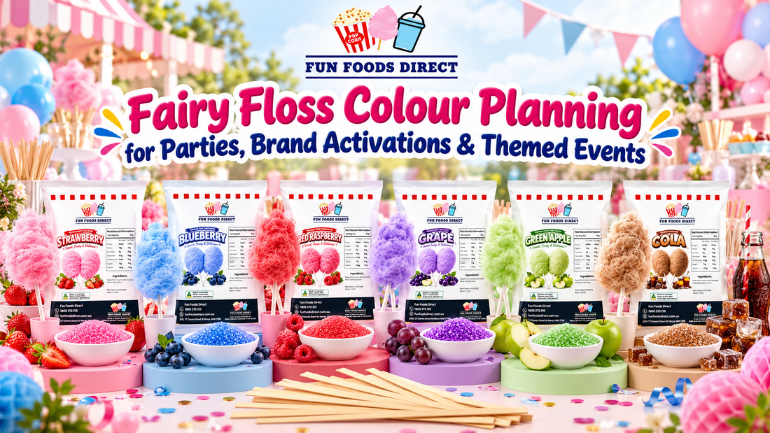 Fairy Floss Colour Planning for Parties, Brand Activations & Themed Events