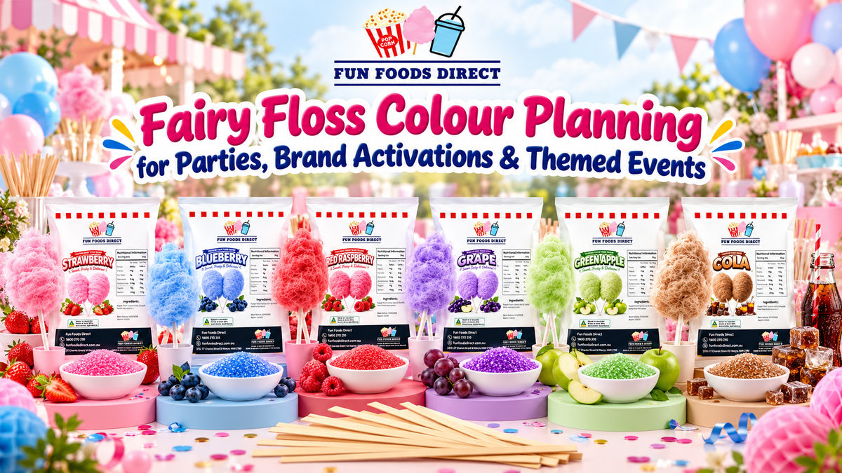 Fairy Floss Colour Planning for Parties, Brand Activations & Themed Events
