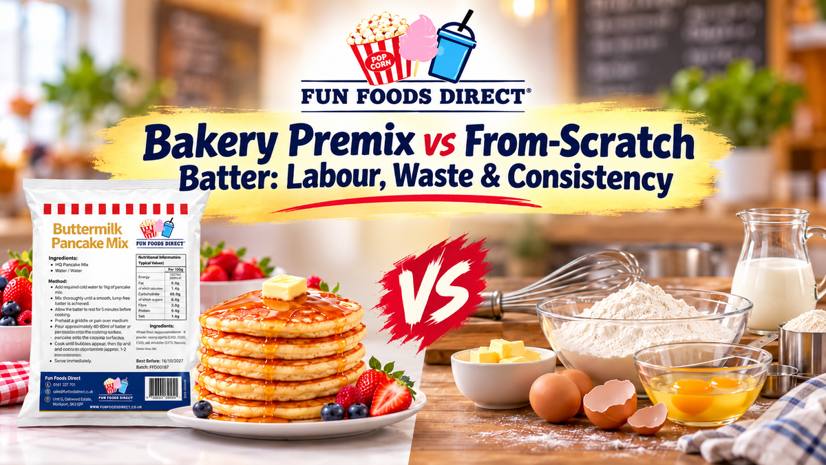 Bakery Premix vs From-Scratch Batter: Labour, Waste & Consistency