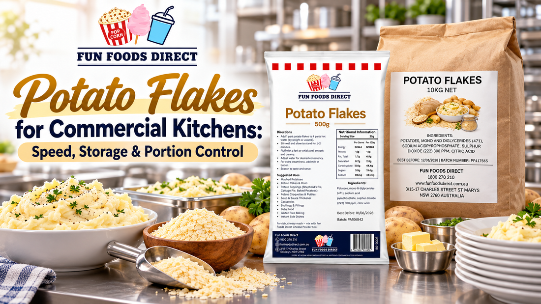 Potato Flakes for Commercial Kitchens: Speed, Storage & Portion Control