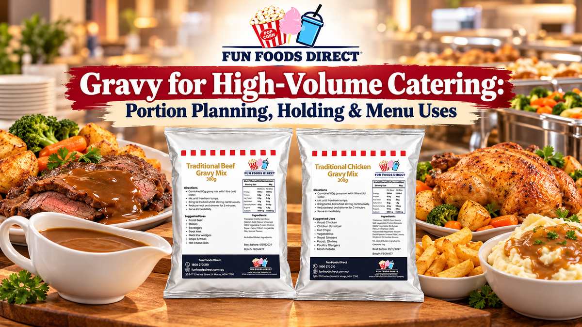Gravy for High-Volume Catering: Portion Planning, Holding & Menu Uses