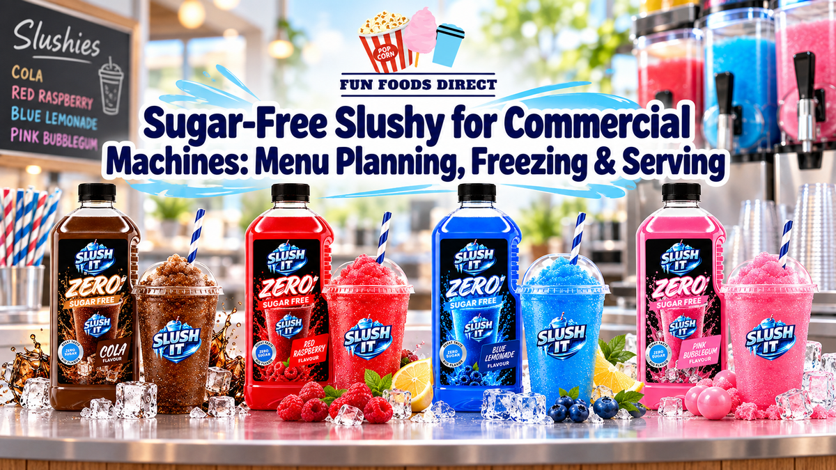 Sugar-Free Slushy for Commercial Machines: Menu Planning, Freezing & Serving