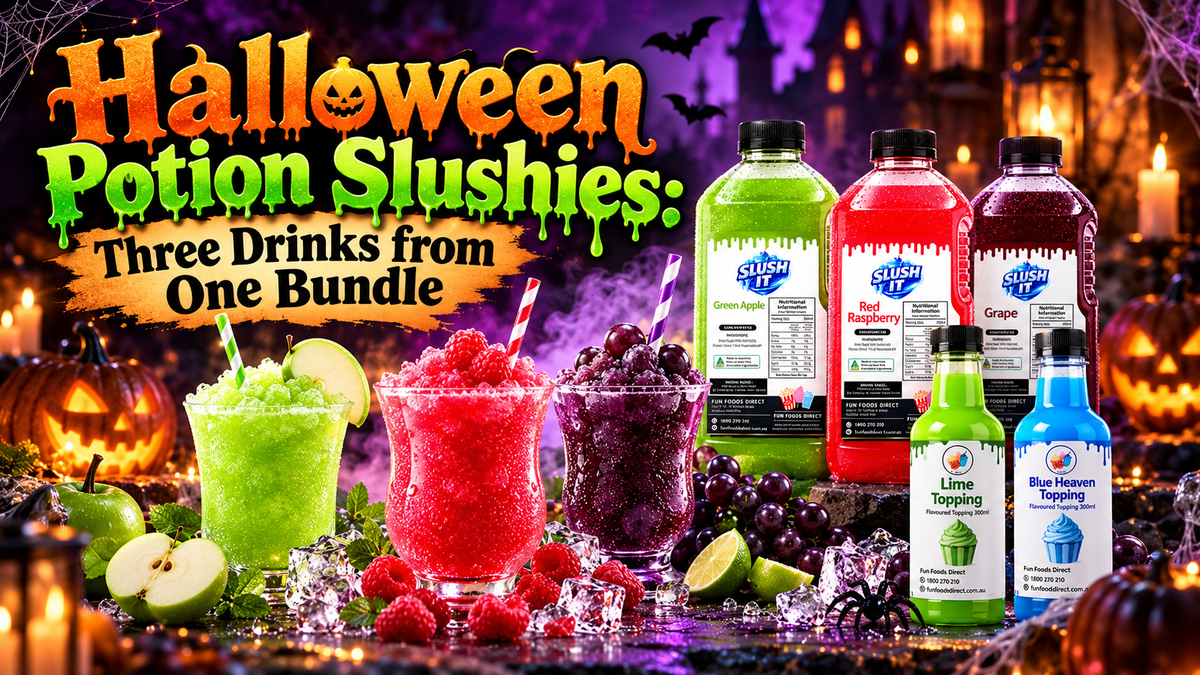 Halloween Potion Slushies: Three Drinks from One Bundle