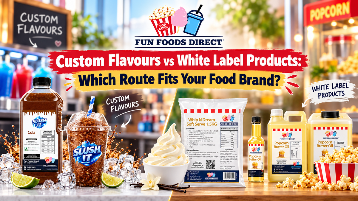 Custom Flavours vs White Label Products: Which Route Fits Your Food Brand?