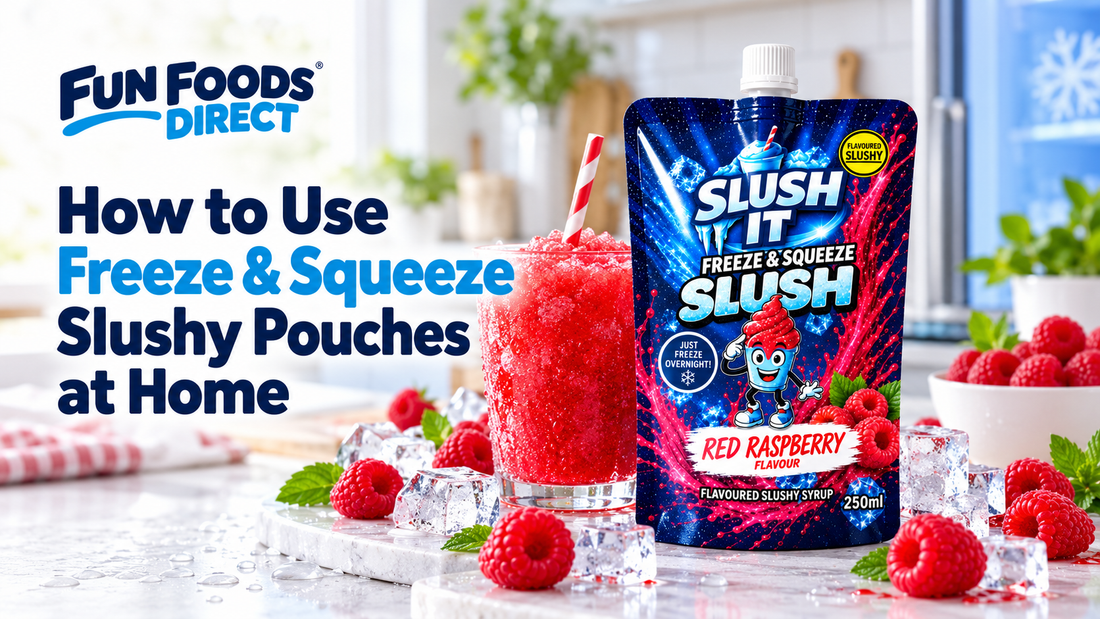 How to Use Freeze & Squeeze Slushy Pouches at Home