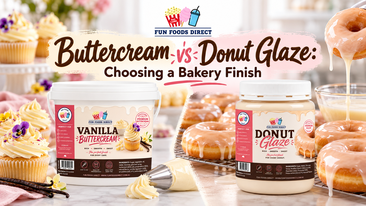 Buttercream vs Donut Glaze: Choosing a Bakery Finish