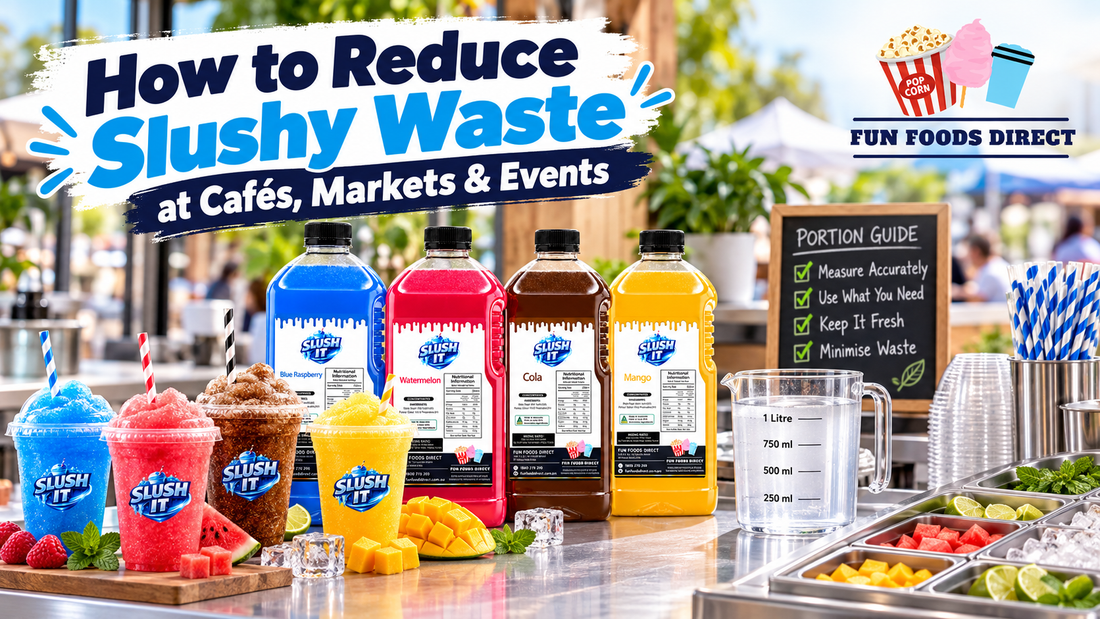 How to Reduce Slushy Waste at Cafés, Markets & Events