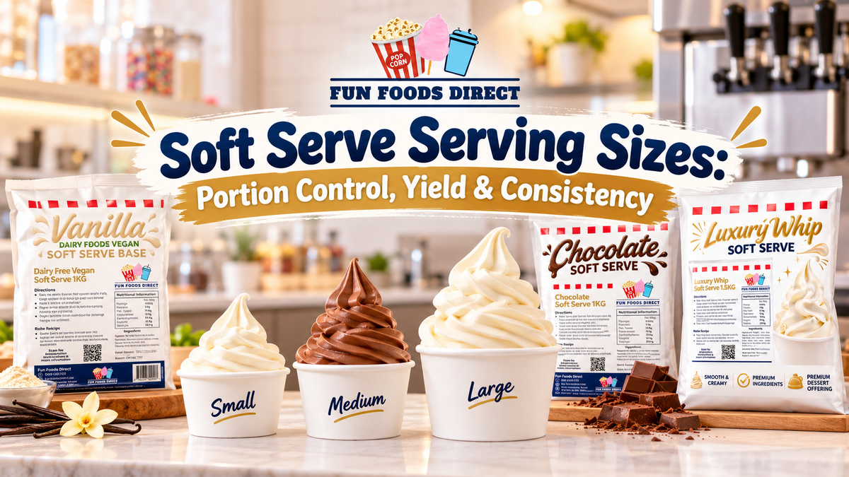 Soft Serve Serving Sizes: Portion Control, Yield & Consistency
