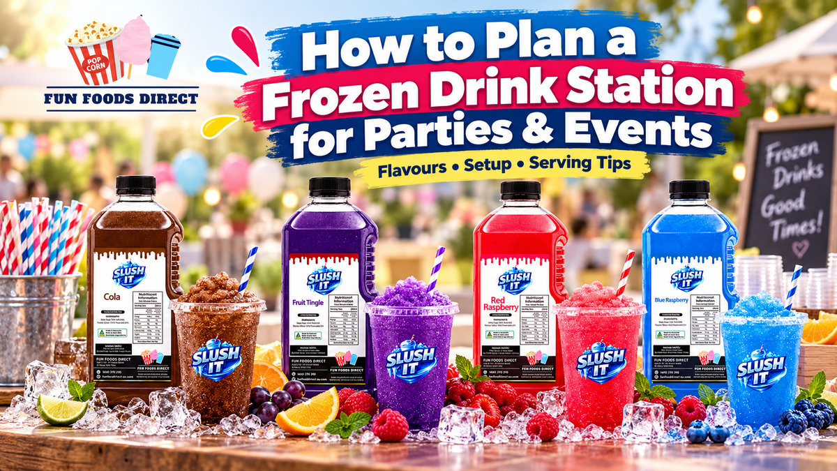 How to Plan a Frozen Drink Station for Parties & Events