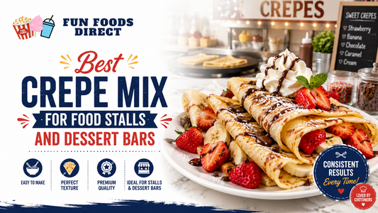 Best Crepe Mix For Food Stalls And Dessert Bars