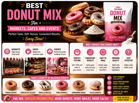 Best Donut Mix For Markets, Cafes And Events