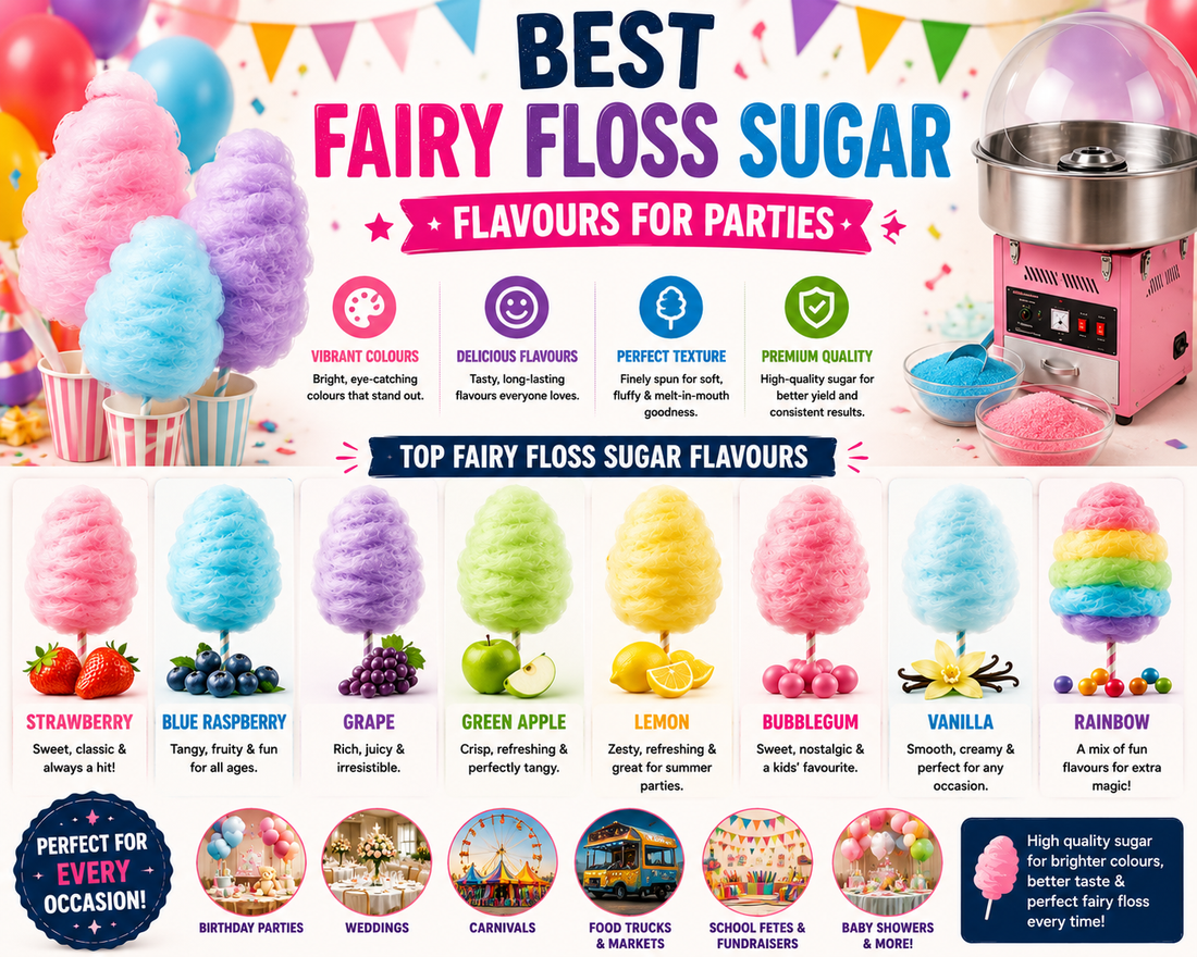 Best Fairy Floss Sugar Flavours For Parties
