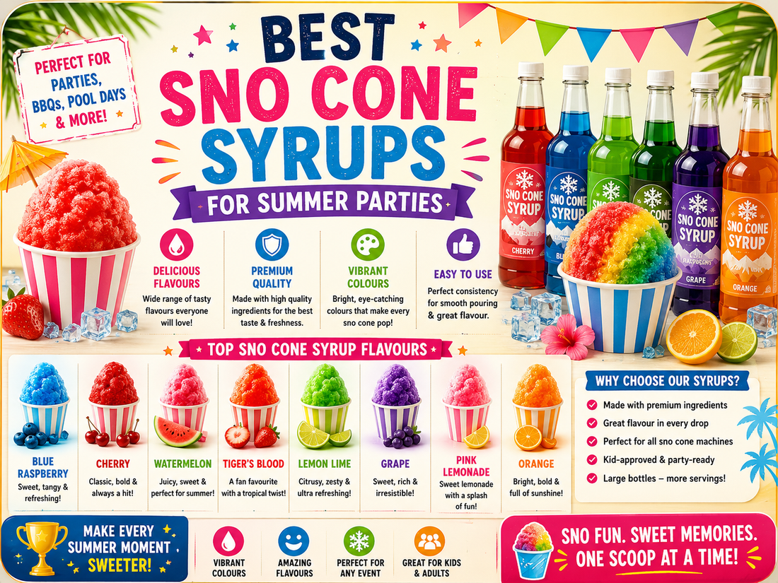 Best Sno Cone Syrups For Summer Parties