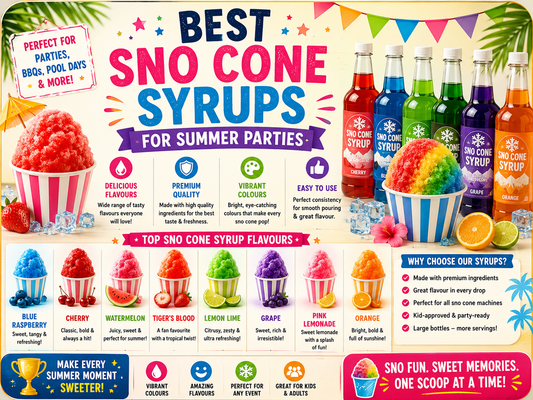 Best Sno Cone Syrups For Summer Parties