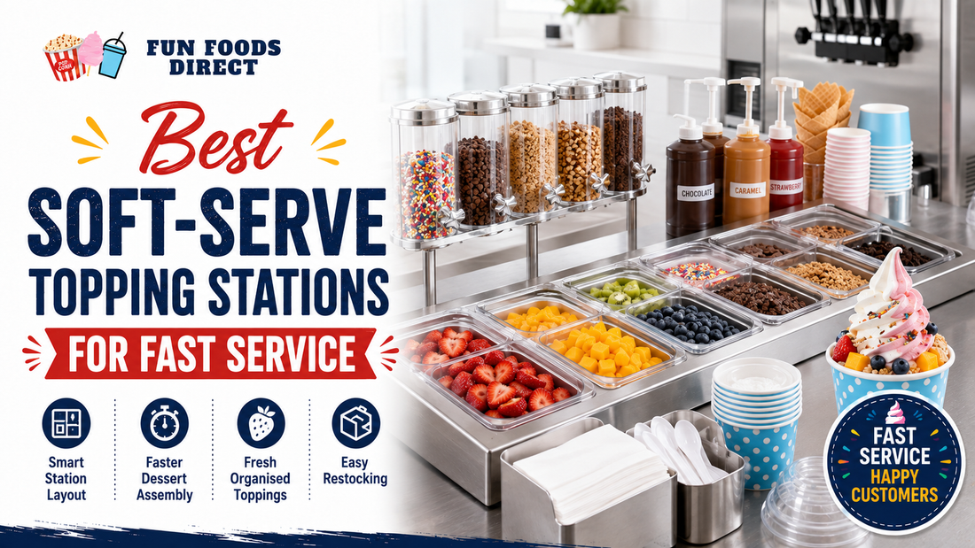 Best Soft-Serve Topping Stations for Fast Service