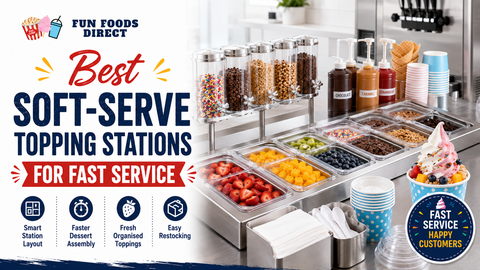 Best Soft-Serve Topping Stations for Fast Service