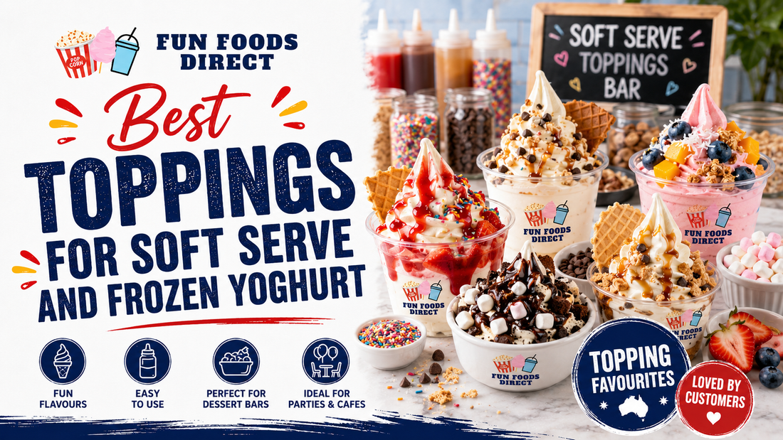 Best Toppings For Soft Serve And Frozen Yoghurt