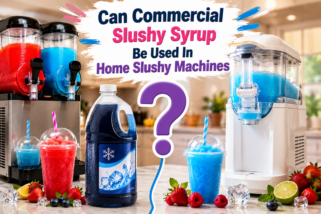 Can Commercial Slushy Syrup Be Used In Home Slushy Machines?