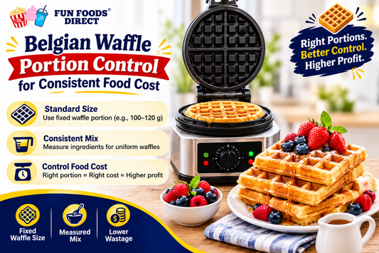Belgian Waffle Portion Control for Consistent Food Cost
