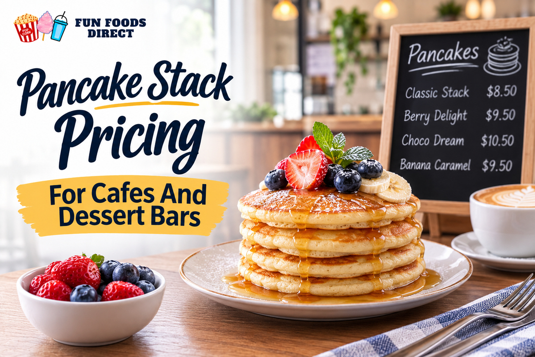 Pancake Stack Pricing For Cafes And Dessert Bars