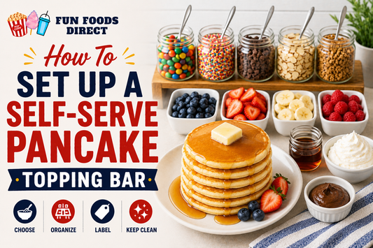 How To Set Up A Self-Serve Pancake Topping Bar