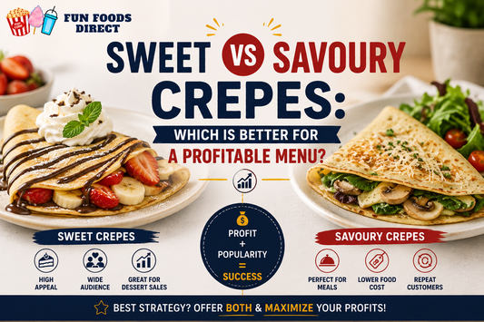 Sweet vs Savoury Crepes: Which Is Better For A Profitable Menu?
