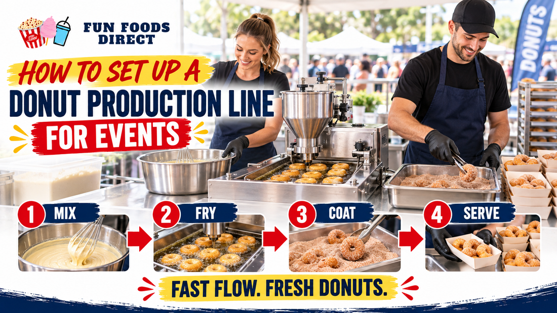 How To Set Up A Donut Production Line For Events