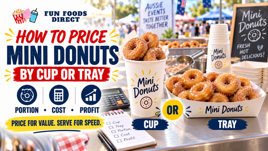 How To Price Mini Donuts By Cup Or Tray