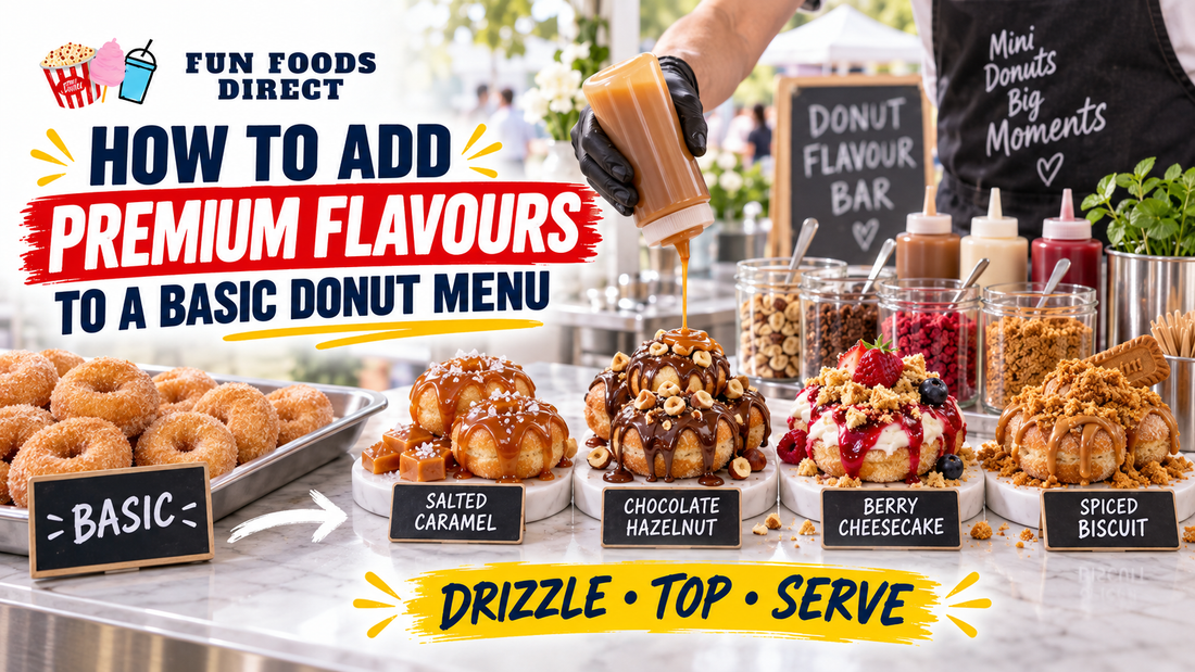 How To Add Premium Flavours To A Basic Donut Menu