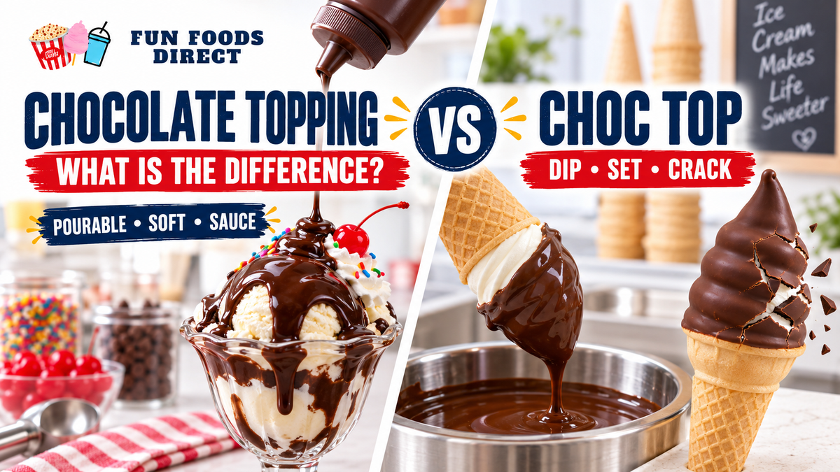 Chocolate Topping vs Choc Top: What Is The Difference?