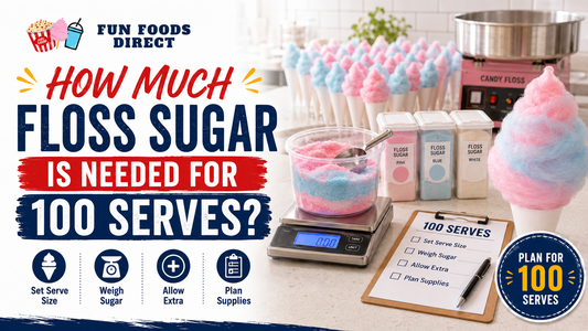 How Much Floss Sugar Is Needed for 100 Serves?