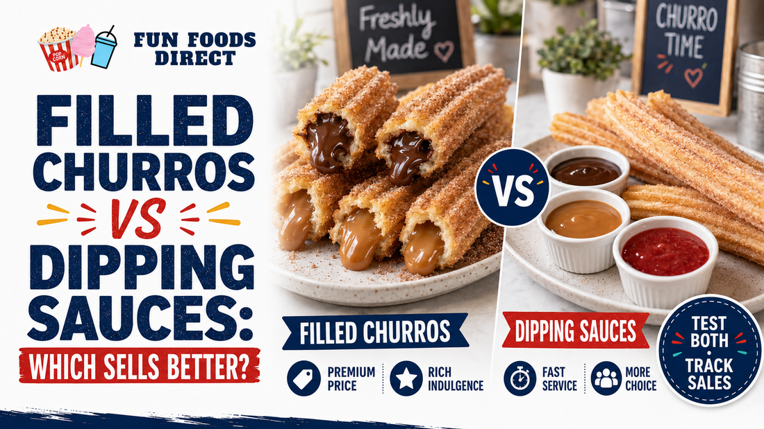 Filled Churros vs Dipping Sauces: Which Sells Better?