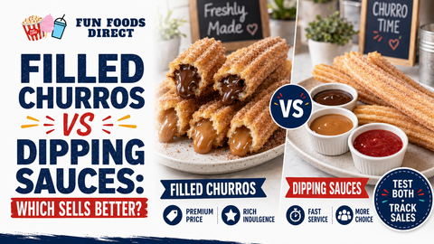 Filled Churros vs Dipping Sauces: Which Sells Better?