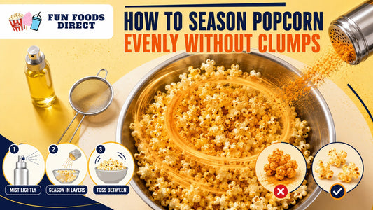 How to Season Popcorn Evenly Without Clumps