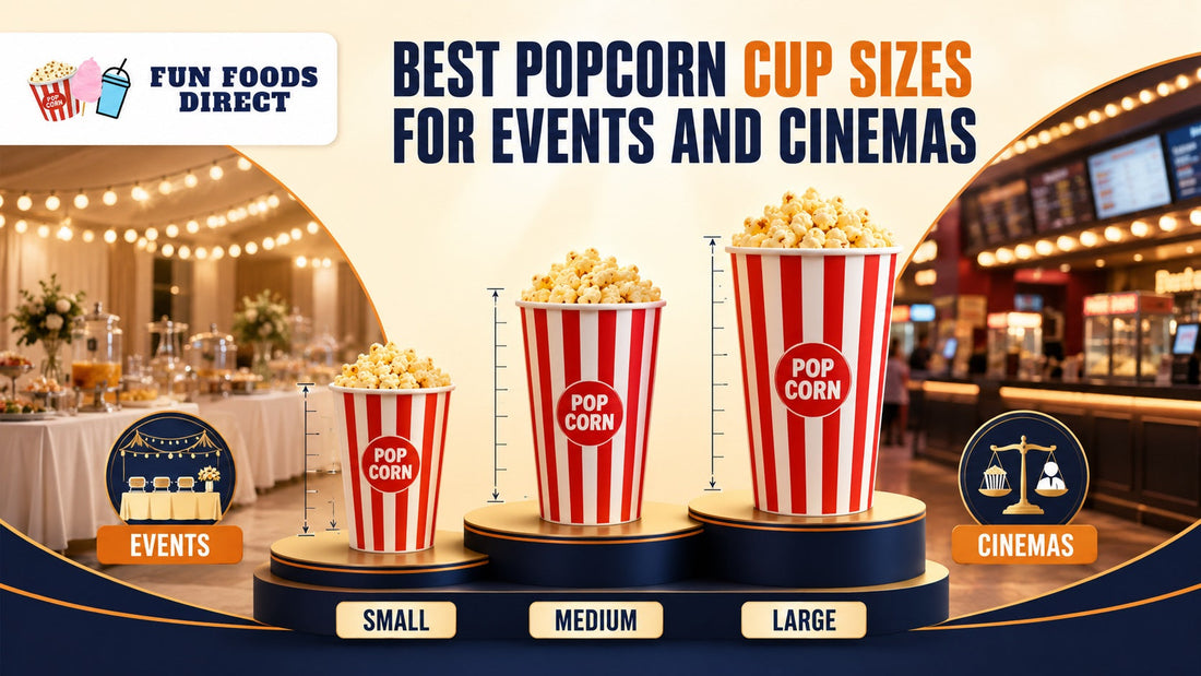 Best Popcorn Cup Sizes for Events and Cinemas