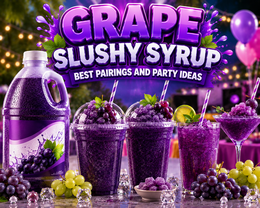 Grape Slushy Syrup: Best Pairings And Party Ideas