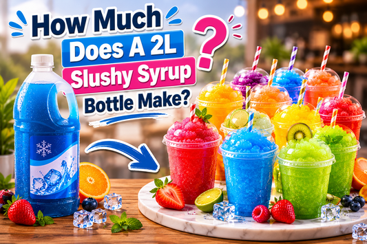 How Much Does A 2L Slushy Syrup Bottle Make?