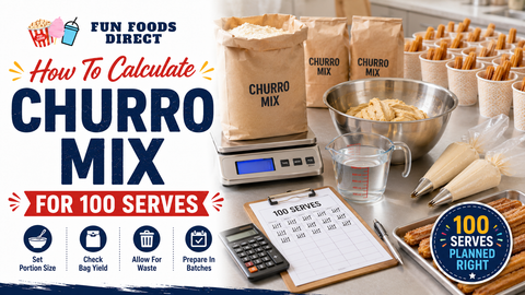 How To Calculate Churro Mix For 100 Serves