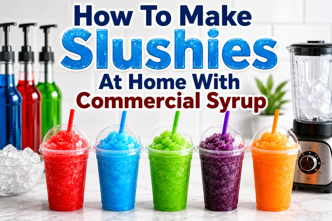 How To Make Slushies At Home With Commercial Syrup
