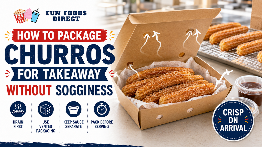 How To Package Churros For Takeaway Without Sogginess