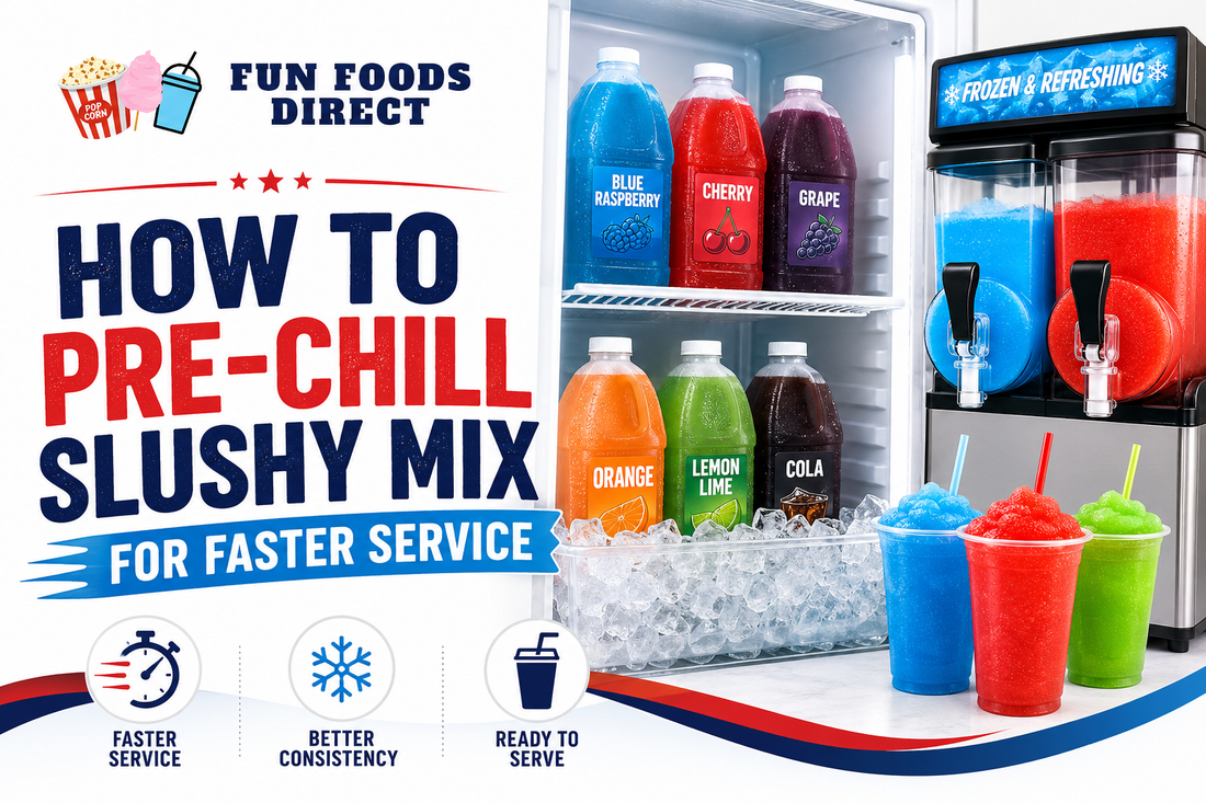 How To Pre-Chill Slushy Mix For Faster Service