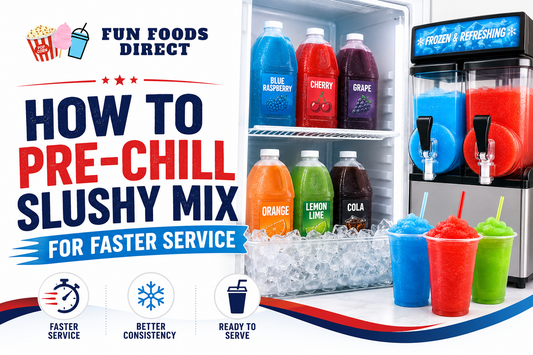 How To Pre-Chill Slushy Mix For Faster Service